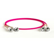 Hyperline FC-D2-504-ST/PR-ST/PR-H-0.5M-LSZH-MG Патч-корд волоконно-оптический (шнур) MM 50/125(OM4), ST-ST, 2.0 мм, duplex, LSZH, 0.5 м