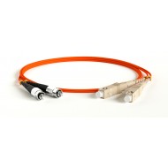 Hyperline FC-D2-62-FC/PR-SC/PR-H-3M-LSZH-OR Патч-корд волоконно-оптический (шнур) MM 62.5/125, FC-SC, 2.0 мм, duplex, LSZH, 3 м