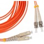 Hyperline FC-D2-62-SC/PR-ST/PR-H-30M-LSZH-OR Патч-корд волоконно-оптический (шнур) MM 62.5/125, ST-SC, 2.0 мм, duplex, LSZH, 30 м Hyperline FC-D2-62-SC/PR-ST/PR-H-30M-LSZH-OR Патч-корд волоконно-оптический (шнур) MM 62.5/125, ST-SC, 2.0 мм, duplex, LSZH, 30 м