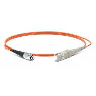 Hyperline FC-S2-50-FC/PR-SC/PR-H-1.5M-LSZH-OR Патч-корд волоконно-оптический (шнур) MM 50/125, FC-SC, 2.0 мм, simplex, LSZH, 1.5 м
