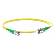 Hyperline FC-S2-9-FC/AR-ST/AR-H-5M-LSZH-YL Патч-корд волоконно-оптический (шнур) SM 9/125 (OS2), FC/APC-ST/APC, 2.0 мм, simplex, LSZH, 5 м