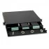 Hyperline FO-19BX-1U-D1-3xSLT-W120H32-EMP Патч-панель 19” универсальная, пустой корпус, 1U, 1 выдвижной лоток (drawer 1U), 3 слота (3х1), вмещает 3 FPM панели с адаптерами или 3 CSS оптические кассеты 120х32 мм Hyperline FO-19BX-1U-D1-3xSLT-W120H32-EMP Патч-панель 19” универсальная, пустой корпус, 1U, 1 выдвижной лоток (drawer 1U), 3 слота (3х1), вмещает 3 FPM панели с адаптерами или 3 CSS оптические кассеты 120х32 мм