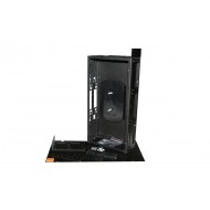 Hyperline FO-19R-2U-6xSLT-W140H42-48UN-BK Бокс оптический универсальный 19, от 8 до 48 портов (SC, duplex LC, ST, FC), со сплайс пластиной, без пигтейлов и проходных адаптеров, 2U, черный