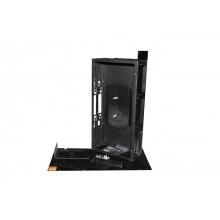 Hyperline FO-19R-2U-6xSLT-W140H42-48UN-BK Бокс оптический универсальный 19, от 8 до 48 портов (SC, duplex LC, ST, FC), со сплайс пластиной, без пигтейлов и проходных адаптеров, 2U, черный