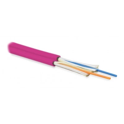 Hyperline FO-D2-IN-504-2-HFLTx-MG Кабель волоконно-оптический 50/125 (OM4) многомодовый, 2 волокна, duplex, zip-cord, плотное буферное покрытие (tight buffer), 2.0 мм, для внутренней прокладки, HFLTx, –40°C – +70°C, маджента Hyperline FO-D2-IN-504-2-HFLTx-MG Кабель волоконно-оптический 50/125 (OM4) многомодовый, 2 волокна, duplex, zip-cord, плотное буферное покрытие (tight buffer), 2.0 мм, для внутренней прокладки, HFLTx, –40°C – +70°C, маджента