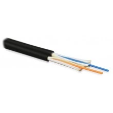 Hyperline FO-D2-IN-504-2-LSZH-BK Кабель волоконно-оптический 50/125 (OM4) многомодовый, 2 волокна, duplex, zip-cord, плотное буферное покрытие (tight buffer) 2.0 мм, для внутренней прокладки, LSZH, нг(А)-HF, –40°C – +70°C, черный