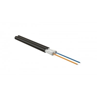 Hyperline FO-D2-IN-62-2-HFLTx-BK Кабель волоконно-оптический 62.5/125 (OM1) многомодовый, 2 волокна, duplex, zip-cord, плотное буферное покрытие (tight buffer), 2.0 мм, для внутренней прокладки, HFLTx, –40°C – +70°C, черный Hyperline FO-D2-IN-62-2-HFLTx-BK Кабель волоконно-оптический 62.5/125 (OM1) многомодовый, 2 волокна, duplex, zip-cord, плотное буферное покрытие (tight buffer), 2.0 мм, для внутренней прокладки, HFLTx, –40°C – +70°C, черный