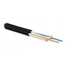 Hyperline FO-D3-IN-50-2-LSZH-BK Кабель волоконно-оптический 50/125 (OM2) многомодовый, 2 волокна, duplex, zip-cord, плотное буферное покрытие (tight buffer) 3.0 мм, для внутренней прокладки, LSZH, нг(А)-HF, –40°C – +70°C, черный