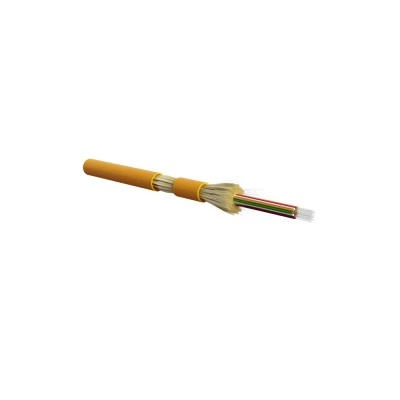 Hyperline FO-DT-IN-50-24-LSZH-OR Кабель волоконно-оптический 50/125 (OM2) многомодовый, 24 волокна, плотное буферное покрытие (tight buffer), для внутренней прокладки, LSZH, нг(А)-HF, -40°C - +70°C, оранжевый