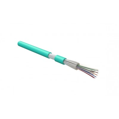 Hyperline FO-DT-IN-503-12-HFLTx-AQ Кабель волоконно-оптический 50/125 (OM3) многомодовый, 12 волокон, плотное буферное покрытие (tight buffer), для внутренней прокладки, HFLTx, –40°C – +70°C, голубой (aqua) Hyperline FO-DT-IN-503-12-HFLTx-AQ Кабель волоконно-оптический 50/125 (OM3) многомодовый, 12 волокон, плотное буферное покрытие (tight buffer), для внутренней прокладки, HFLTx, –40°C – +70°C, голубой (aqua)