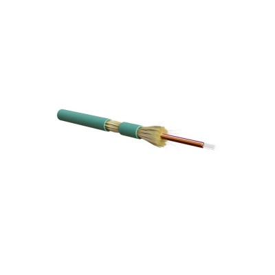Hyperline FO-DT-IN-503-8-LSZH-AQ Кабель волоконно-оптический 50/125 (OM3) многомодовый, 8 волокна, плотное буферное покрытие (tight buffer), для внутренней прокладки, LSZH, нг(А)-HF, -40°C - +70°C, голубой (aqua)