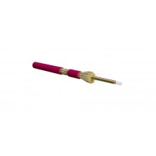 Hyperline FO-DT-IN-504-16-LSZH-MG Кабель волоконно-оптический 50/125 (OM4) многомодовый, 16 волокон, плотное буферное покрытие (tight buffer), для внутренней прокладки, LSZH, нг(А)-HF, -40°C - +70°C, маджента