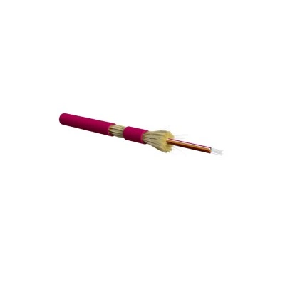 Hyperline FO-DT-IN-504-8-LSZH-MG Кабель волоконно-оптический 50/125 (OM4) многомодовый, 8 волокон, плотное буферное покрытие (tight buffer), для внутренней прокладки, LSZH, нг(А)-HF, -40°C - +70°C, маджента