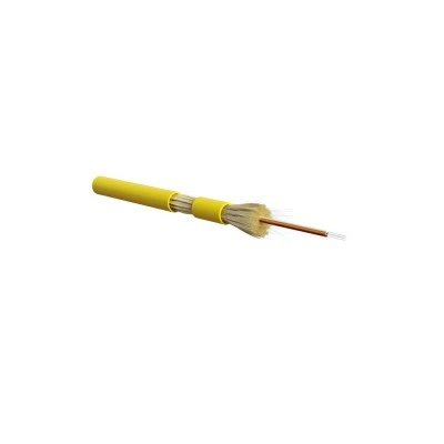 Hyperline FO-DT-IN-9S-4-LSZH-YL Кабель волоконно-оптический 9/125 (SMF-28 Ultra) одномодовый, 4 волокна, плотное буферное покрытие (tight buffer), для внутренней прокладки, LSZH, нг(А)-HF, –40°C – +70°C, желтый