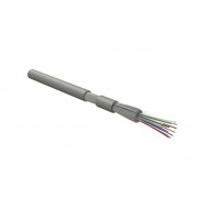 Hyperline FO-DT-IN/OUT-50-4-FRHFLTx-BK Кабель волоконно-оптический 50/125 (OM2) многомодовый, 4 волокна, плотное буферное покрытие (tight buffer) внутренний/внешний, FRHFLTx, –60°C – +70°C, черный