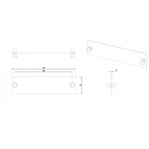 Hyperline FO-FRM-W120H32-BL-BK Панель-заглушка для FO-19BX, цвет черный Hyperline FO-FRM-W120H32-BL-BK Панель-заглушка для FO-19BX, цвет черный