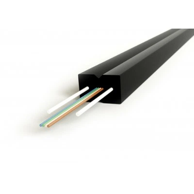 Hyperline FO-FTTH-IN-9S-2-LSZH-BK Кабель волоконно-оптический 9/125 (SMF-28 Ultra) одномодовый, 2 волокна, самонесущий, со свободно уложенными волокнами (FTTH), гибкий, для внутренней прокладки, LSZH, –40°C – +70°C, черный Hyperline FO-FTTH-IN-9S-2-LSZH-BK Кабель волоконно-оптический 9/125 (SMF-28 Ultra) одномодовый, 2 волокна, самонесущий, со свободно уложенными волокнами (FTTH), гибкий, для внутренней прокладки, LSZH, –40°C – +70°C, черный
