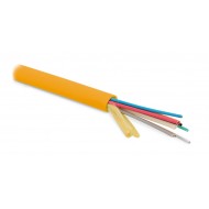 Hyperline FO-MB-IN-50-16-LSZH-OR Кабель волоконно-оптический 50/125 (OM2) многомодовый, 16 волокон, безгелевые микротрубки 1.06 мм (micro bundle), для внутренней прокладки, LSZH, нг(А)-HF, -30°C – +70°C, оранжевый
