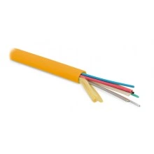 Hyperline FO-MB-IN-50-16-LSZH-OR Кабель волоконно-оптический 50/125 (OM2) многомодовый, 16 волокон, безгелевые микротрубки 1.06 мм (micro bundle), для внутренней прокладки, LSZH, нг(А)-HF, -30°C – +70°C, оранжевый