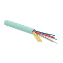 Hyperline FO-MB-IN-503-16-LSZH-AQ Кабель волоконно-оптический 50/125 (OM3) многомодовый, 16 волокон, безгелевые микротрубки 1.06 мм (micro bundle), для внутренней прокладки, LSZH, нг(А)-HF, -30°C – +70°C, аква