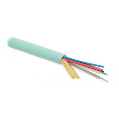 Hyperline FO-MB-IN-503-36-LSZH-AQ Кабель волоконно-оптический 50/125 (OM3) многомодовый, 36 волокон, безгелевые микротрубки 1.1 мм (micro bundle), для внутренней прокладки, LSZH, нг(А)-HF, -30°C – +70°C, аква