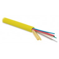 Hyperline FO-MB-IN-9S-144-LSZH-YL Кабель волоконно-оптический 9/125 (SMF-28 Ultra) одномодовый, 144 волокна, безгелевые микротрубки 1.1 мм (micro bundle), для внутренней прокладки, LSZH, нг(А)-HF, –30°C – +70°C, желтый