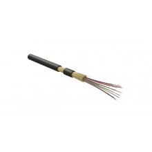Hyperline FO-MB-IN/OUT-503-144-LSZH-BK Кабель волоконно-оптический 50/125 (OM3) многомодовый, 144 волокна, безгелевые микротрубки 0.9 мм (micro bundle), внутренний/внешний, LSZH, нг(А)-HF, –40°C – +70°C, черный