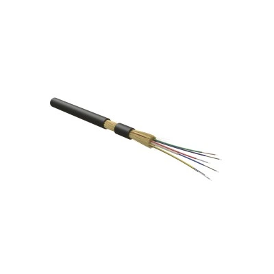 Hyperline FO-MB-IN/OUT-503-24-LSZH-BK Кабель волоконно-оптический 50/125 (OM3) многомодовый, 24 волокна, безгелевые микротрубки 1.06 мм (micro bundle), внутренний/внешний, LSZH, нг(А)-HF, –40°C – +70°C, черный
