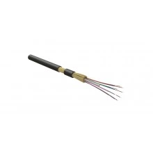 Hyperline FO-MB-IN/OUT-503-64-LSZH-BK Кабель волоконно-оптический 50/125 (OM3) многомодовый, 64 волокна, безгелевые микротрубки 0.9 мм (micro bundle), внутренний/внешний, LSZH, нг(А)-HF, –40°C – +70°C, черный