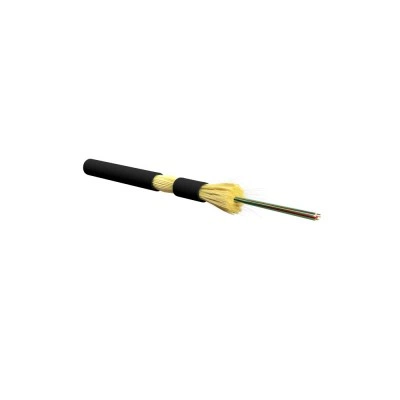 Hyperline FO-MC3-IN-504-12-LSZH-BK Кабель волоконно-оптический 50/125 (OM4) многомодовый, для патч-кордов и кабельных сборок с коннекторами MPO/MTP, 12 волокон, для внутренней прокладки, LSZH, нг(А)-HF, 0°C - +70°C, 3.0 мм, черный