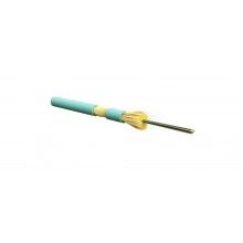 Hyperline FO-MC3-IN-62-12-LSZH-OR Кабель волоконно-оптический 62.5/125 (OM1) многомодовый, для патч-кордов и кабельных сборок с коннекторами MPO/MTP, 12 волокон, для внутренней прокладки, LSZH, нг(А)-HF, 0°C - +70°C, 3.0 мм, оранжевый