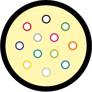 Hyperline FO-MC3-IN-9S-12-LSZH-BK Кабель волоконно-оптический 9/125 (SMF-28 Ultra) одномодовый, для патч-кордов и кабельных сборок с коннекторами MPO/MTP, 12 волокон, для внутренней прокладки, LSZH, нг(А)-HF, 0°C - +70°C, 3.0 мм, черный Hyperline FO-MC3-IN-9S-12-LSZH-BK Кабель волоконно-оптический 9/125 (SMF-28 Ultra) одномодовый, для патч-кордов и кабельных сборок с коннекторами MPO/MTP, 12 волокон, для внутренней прокладки, LSZH, нг(А)-HF, 0°C - +70°C, 3.0 мм, черный