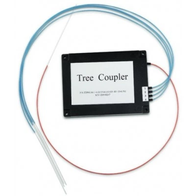 Hyperline FO-SPL-1x4-E11-0.9-3M Сплиттер (разветвитель, ответвитель) оптический 1х4, одномод., равномерный ,1310/1550(±40nm), 3 m, 0.9 mm, неоконцованный