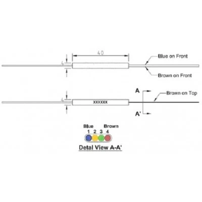 Hyperline FO-SPL-1x4-E11-0.9-3M Сплиттер (разветвитель, ответвитель) оптический 1х4, одномод., равномерный ,1310/1550(±40nm), 3 m, 0.9 mm, неоконцованный Hyperline FO-SPL-1x4-E11-0.9-3M Сплиттер (разветвитель, ответвитель) оптический 1х4, одномод., равномерный ,1310/1550(±40nm), 3 m, 0.9 mm, неоконцованный