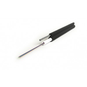 Hyperline FO-SST-OUT-503-24-PE-BK Кабель волоконно-оптический 50/125 (OM3) многомодовый, 24 волокон, одномодульный (single loose tube), со свободно уложенными волокнами, гелезаполненный, с металлическим тросом (2.2 мм), внешний, PE, -60°С - +70°С, черный Hyperline FO-SST-OUT-503-24-PE-BK Кабель волоконно-оптический 50/125 (OM3) многомодовый, 24 волокон, одномодульный (single loose tube), со свободно уложенными волокнами, гелезаполненный, с металлическим тросом (2.2 мм), внешний, PE, -60°С - +70°С, черный