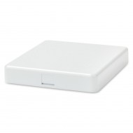 Hyperline FO-WB90-FTTH-2UN-WH Оптическая абонентская розетка (без адаптера), совместима с адаптерами SC/DLC, 2 порта, 90 мм х 92 мм х 15 мм