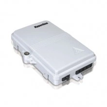 Hyperline FO-WBI-4A-GY Бокс оптический настенный, 4 порта (SC, duplex LC), без пигтейлов и проходных адаптеров, IP65, 186 х 116 х 40 мм, серый