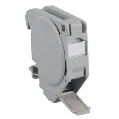 Hyperline FP-IE-DIN-KJ-1A-GY Крепление для Keystone Jack на DIN-рейку в распределительные щиты для промышленных решений, с 2-мя боковыми крышками, ширина 21 мм Hyperline FP-IE-DIN-KJ-1A-GY Крепление для Keystone Jack на DIN-рейку в распределительные щиты для промышленных решений, с 2-мя боковыми крышками, ширина 21 мм