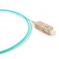 Hyperline FPT-B9-503-SC/PR-1M-LSZH-AQ Пигтейл волоконно-оптический MM 50/125(OM3), SC, 1 м, LSZH