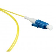 Hyperline FPT-B9-9-LC/UR-1M-LSZH-YL Пигтейл волоконно-оптический SM 9/125 (OS2), LC/UPC, 1 м, LSZH