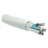 Hyperline FUTP16W-C5-S24-IN-LSZH-GY Кабель витая пара, экранированная F/UTP, категория 5, 16 пар (4 пары (24 AWG)х4), одножильный (solid), каждый 4х парник: экран-фольга, LSZH оболочка, LSZH нг(А)-HF, –20°C - +60°C, серый Hyperline FUTP16W-C5-S24-IN-LSZH-GY Кабель витая пара, экранированная F/UTP, категория 5, 16 пар (4 пары (24 AWG)х4), одножильный (solid), каждый 4х парник: экран-фольга, LSZH оболочка, LSZH нг(А)-HF, –20°C - +60°C, серый
