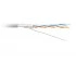 Hyperline FUTP2-C5-S24-IN-LSZH-GY-500 (500 м) Кабель витая пара, экранированная F/UTP, категория 5, 2 пары (24 AWG), одножильный (solid), экран - фольга, LSZH, нг(A)-HF, -40°C - +60°C, серый Hyperline FUTP2-C5-S24-IN-LSZH-GY-500 (500 м) Кабель витая пара, экранированная F/UTP, категория 5, 2 пары (24 AWG), одножильный (solid), экран - фольга, LSZH, нг(A)-HF, -40°C - +60°C, серый