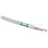 Hyperline FUTP2-C5-S24-IN-PVC-GY-500 (500 м) Кабель витая пара, экранированная F/UTP, категория 5, 2 пары (24 AWG), одножильный (solid), экран - фольга, PVC, -40°C - +60°C, серый Hyperline FUTP2-C5-S24-IN-PVC-GY-500 (500 м) Кабель витая пара, экранированная F/UTP, категория 5, 2 пары (24 AWG), одножильный (solid), экран - фольга, PVC, -40°C - +60°C, серый