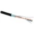 Hyperline FUTP2-C5-S24-OUT-PE-BK-500 (500 м) Кабель витая пара F/UTP, категория 5, 2 пары (24 AWG), одножильный (solid), экран - фольга, внешний, PE, -40°C – +60°C, черный Hyperline FUTP2-C5-S24-OUT-PE-BK-500 (500 м) Кабель витая пара F/UTP, категория 5, 2 пары (24 AWG), одножильный (solid), экран - фольга, внешний, PE, -40°C – +60°C, черный