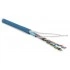 Hyperline FUTP4-C5E-P26-IN-LSZH-BL-305 (305 м) Кабель витая пара, экранированная F/UTP, категория 5e, 4 пары (26 AWG), многожильный (patch), экран - фольга, LSZH, нг(А)-HF, –20°C – +75°C, синий Hyperline FUTP4-C5E-P26-IN-LSZH-BL-305 (305 м) Кабель витая пара, экранированная F/UTP, категория 5e, 4 пары (26 AWG), многожильный (patch), экран - фольга, LSZH, нг(А)-HF, –20°C – +75°C, синий
