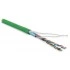 Hyperline FUTP4-C5E-P26-IN-LSZH-GN-305 (305 м) Кабель витая пара, экранированная F/UTP, категория 5e, 4 пары (26 AWG), многожильный (patch), экран - фольга, LSZH, нг(А)-HF, –20°C – +75°C, зеленый Hyperline FUTP4-C5E-P26-IN-LSZH-GN-305 (305 м) Кабель витая пара, экранированная F/UTP, категория 5e, 4 пары (26 AWG), многожильный (patch), экран - фольга, LSZH, нг(А)-HF, –20°C – +75°C, зеленый