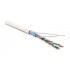 Hyperline FUTP4-C5E-P26-IN-LSZH-WH-100 (100 м) Кабель витая пара, экранированная F/UTP, категория 5e, 4 пары (26 AWG), многожильный (patch), экран - фольга, LSZH, нг(А)-HF, –20°C – +75°C, белый Hyperline FUTP4-C5E-P26-IN-LSZH-WH-100 (100 м) Кабель витая пара, экранированная F/UTP, категория 5e, 4 пары (26 AWG), многожильный (patch), экран - фольга, LSZH, нг(А)-HF, –20°C – +75°C, белый