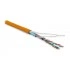 Hyperline FUTP4-C5E-P26-IN-PVC-OR-305 (305 м) Кабель витая пара, экранированная F/UTP, кат. 5e, 4 пары (26 AWG), многожильный (patch), экран - фольга, PVC, –20°C – +75°C, оранжевый Hyperline FUTP4-C5E-P26-IN-PVC-OR-305 (305 м) Кабель витая пара, экранированная F/UTP, кат. 5e, 4 пары (26 AWG), многожильный (patch), экран - фольга, PVC, –20°C – +75°C, оранжевый