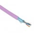 Hyperline FUTP4-C5E-P26-IN-PVC-PK-305 (305 м) Кабель витая пара, экранированная F/UTP, категории 5e, 4 пары (26 AWG), многожильный (patch), экран - фольга, PVC, –20°C – +75°C, розовый Hyperline FUTP4-C5E-P26-IN-PVC-PK-305 (305 м) Кабель витая пара, экранированная F/UTP, категории 5e, 4 пары (26 AWG), многожильный (patch), экран - фольга, PVC, –20°C – +75°C, розовый