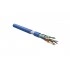 Hyperline FUTP4-C5E-S24-IN-LSZH-BL-305 (305 м) Кабель витая пара F/UTP, категория 5e, 4 пары (24 AWG), одножильный(solid), экран - фольга, LSZH, нг(А)-HF, –20°C – +75°C, синий - гарантия:15 лет компонентная, 25 лет системная Hyperline FUTP4-C5E-S24-IN-LSZH-BL-305 (305 м) Кабель витая пара F/UTP, категория 5e, 4 пары (24 AWG), одножильный(solid), экран - фольга, LSZH, нг(А)-HF, –20°C – +75°C, синий - гарантия:15 лет компонентная, 25 лет системная